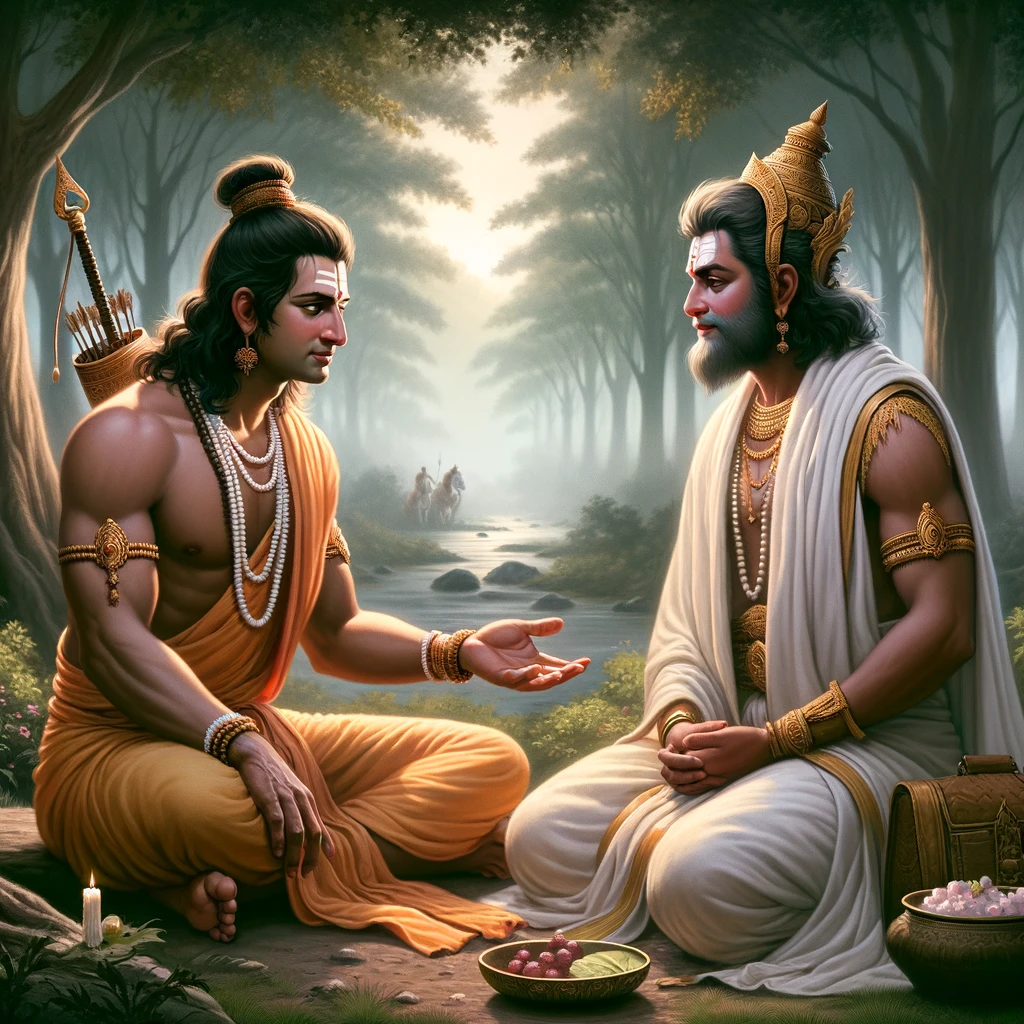 Rama Decides to Accept Vibhishana